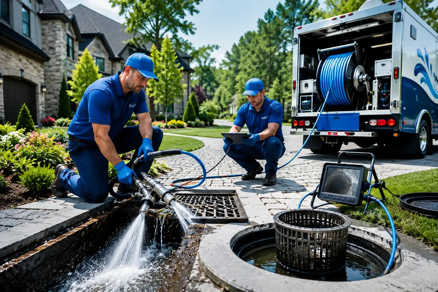 Local outdoor drain cleaning professionals in Samburg, TN
